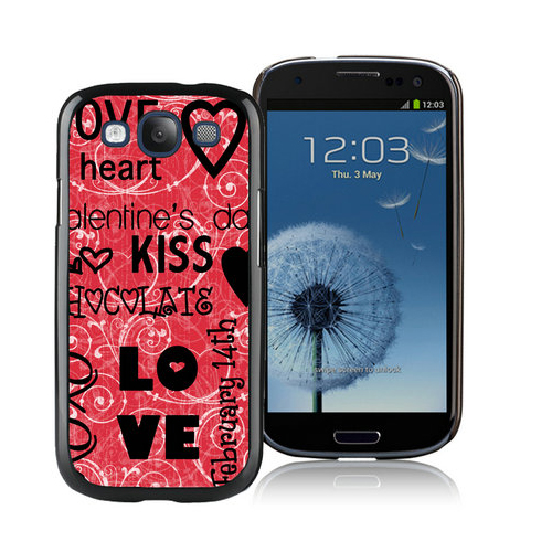 Valentine Kiss Love Samsung Galaxy S3 9300 Cases CWJ - Click Image to Close